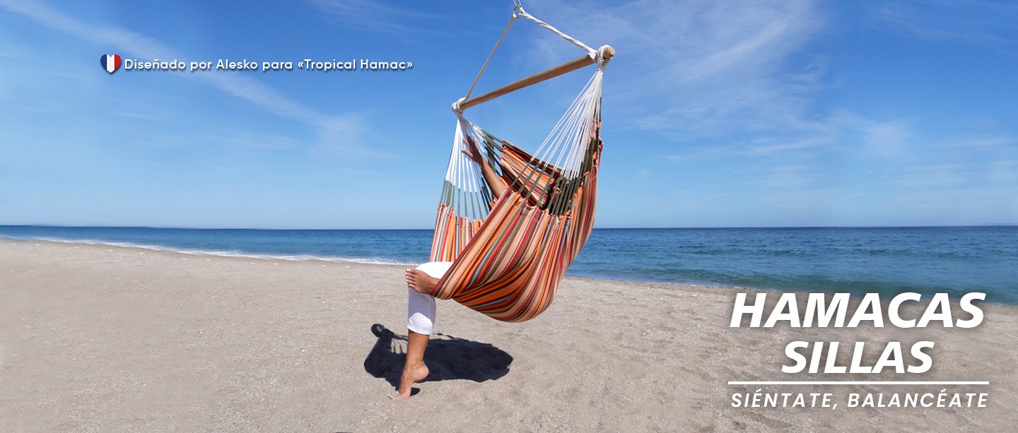 Hamac chaises en toile
